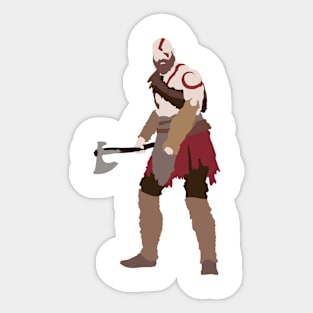 Kratos Sticker